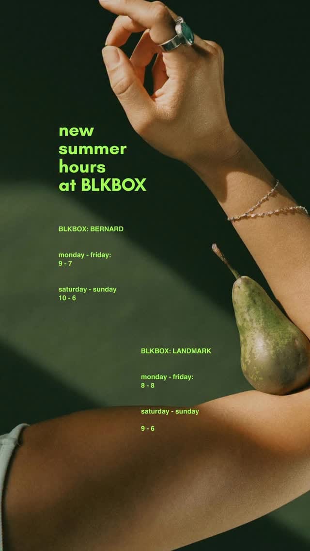 Post 7 by B L K B O X on Instagram (video)