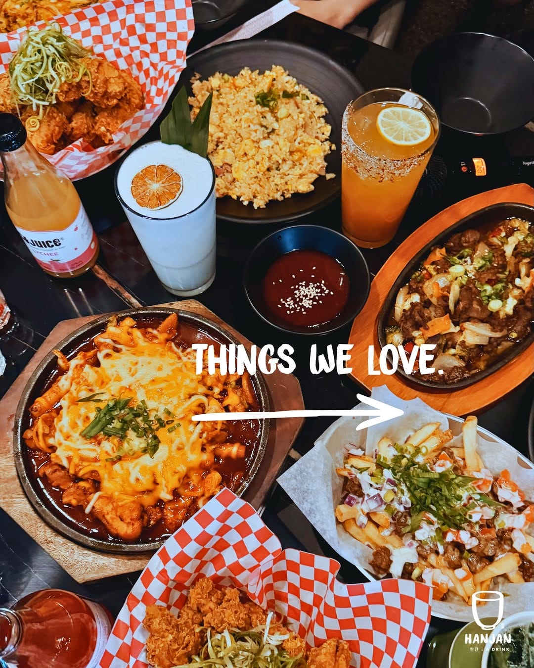 Post 9 by HANJAN Korean Restaurant + Bar on Instagram (carousel)
