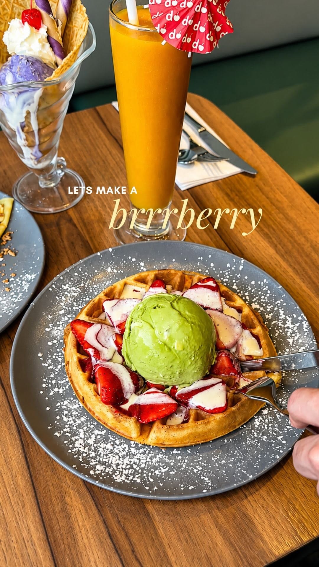 Post 8 by Demetres | Dessert + Ice Cream on Instagram (video)