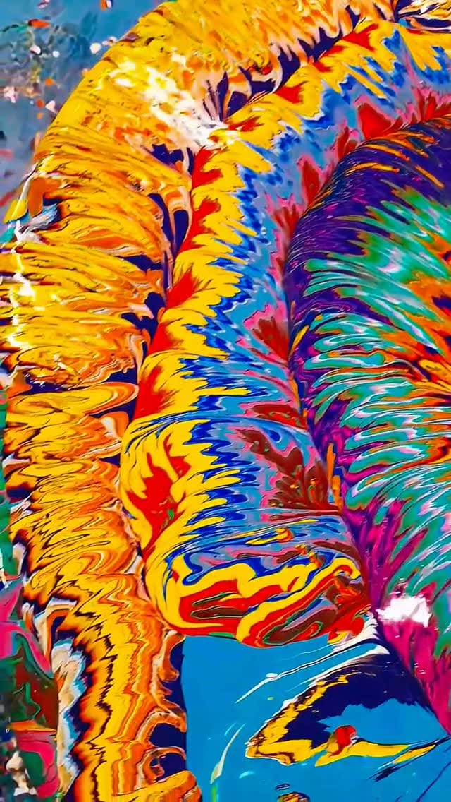 Post 5 by Lokmanca resin art on Instagram (video)