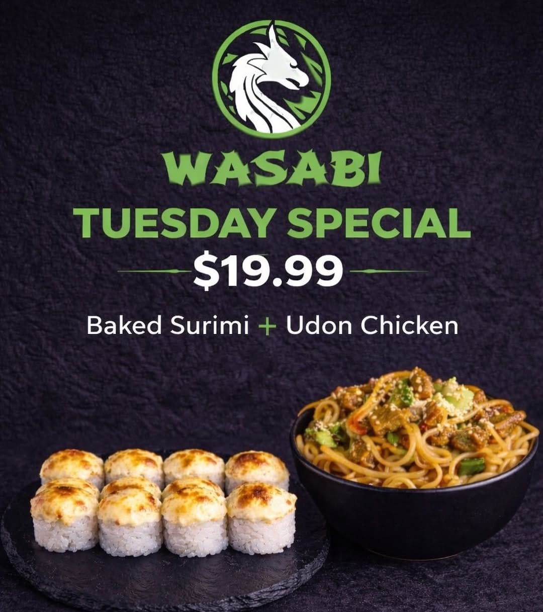 Post 10 by Sushi Wasabi GTA on Instagram (image)