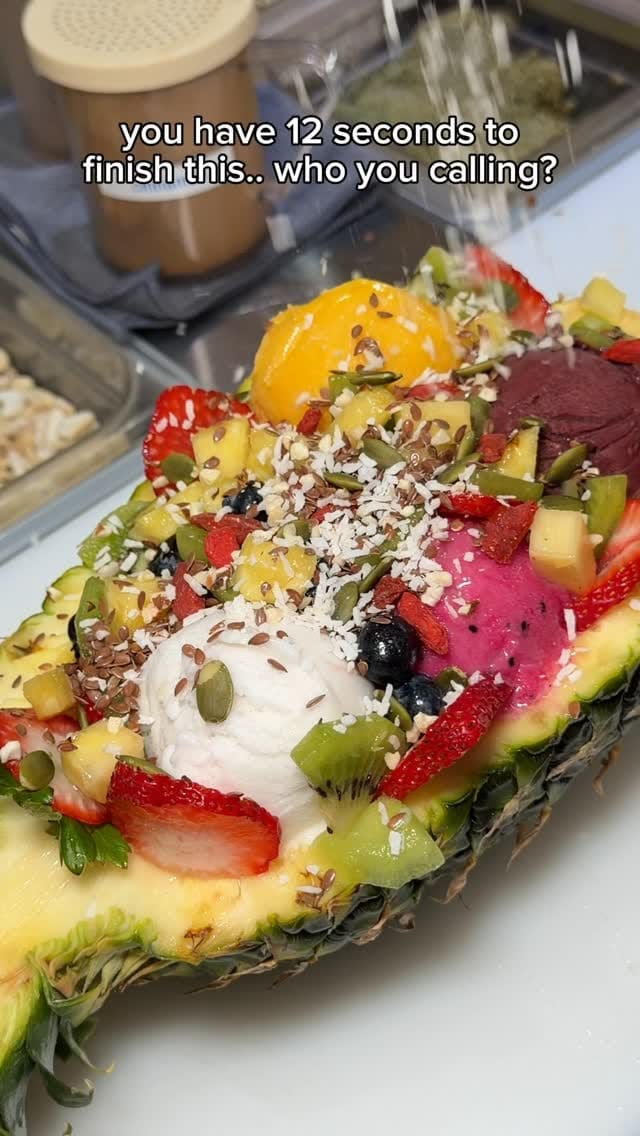 Post 7 by Bare Naked Bowl on Instagram (video)