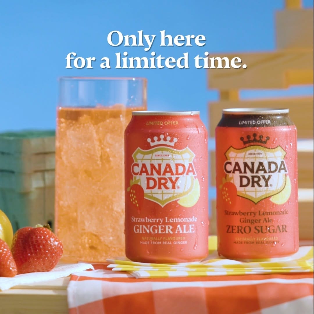 Post 3 by Canada Dry on Instagram (carousel)