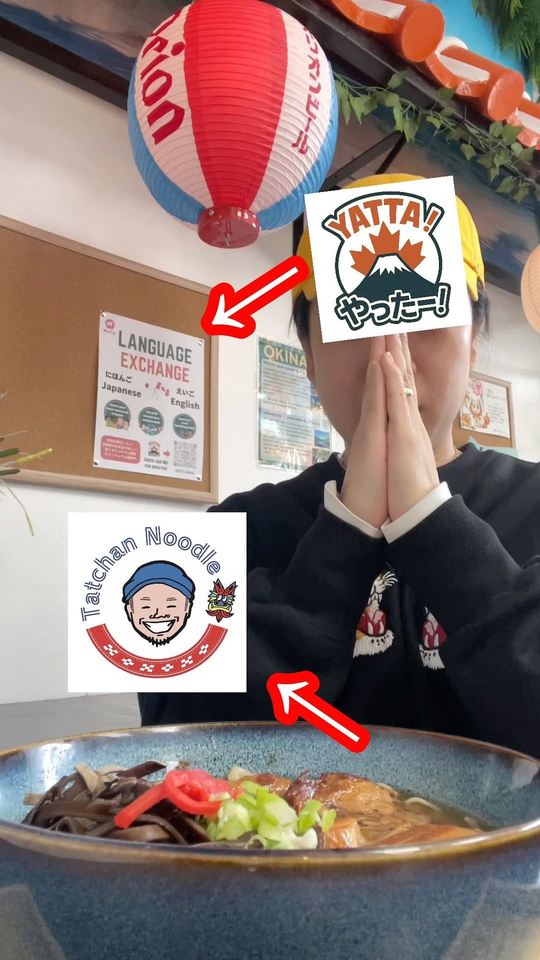 Post 6 by Tatchan Noodle on Instagram (video)