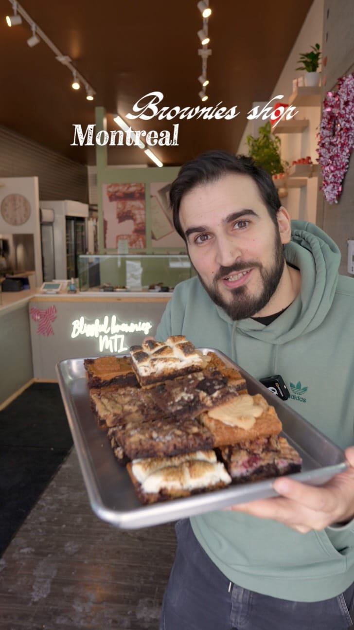 Post 5 by Blissful Brownies MTL inc. on Instagram (video)