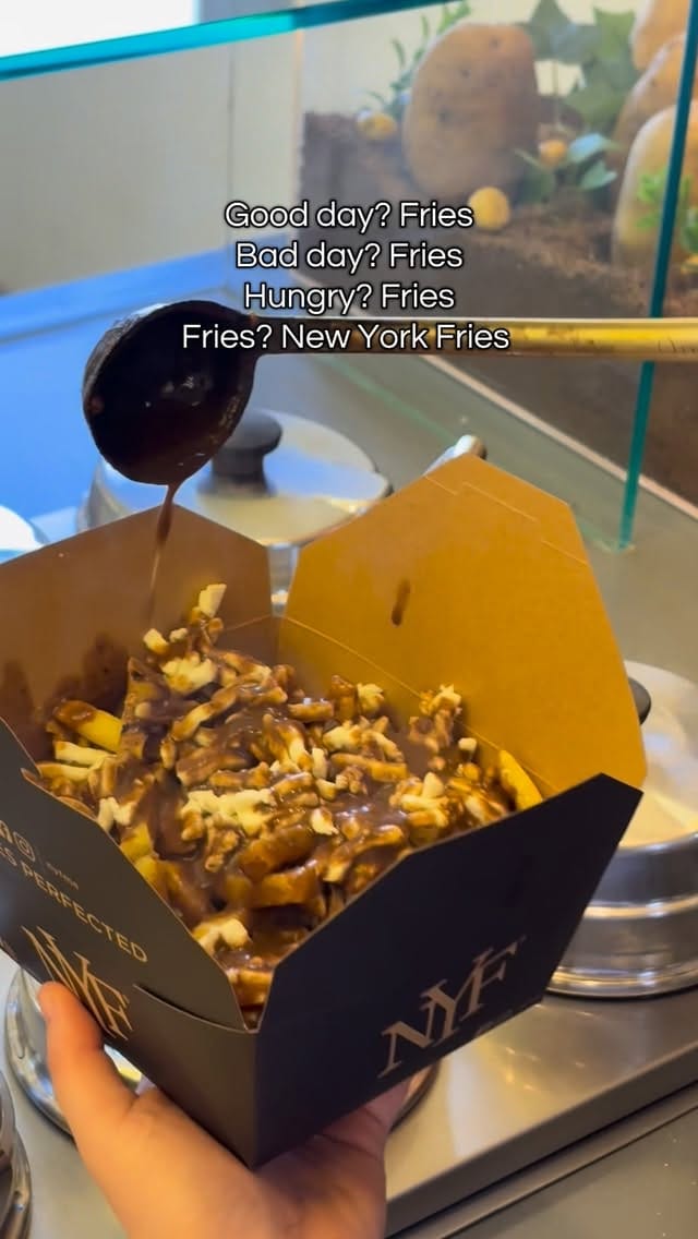 Post 6 by New York Fries | Middle East on Instagram (video)