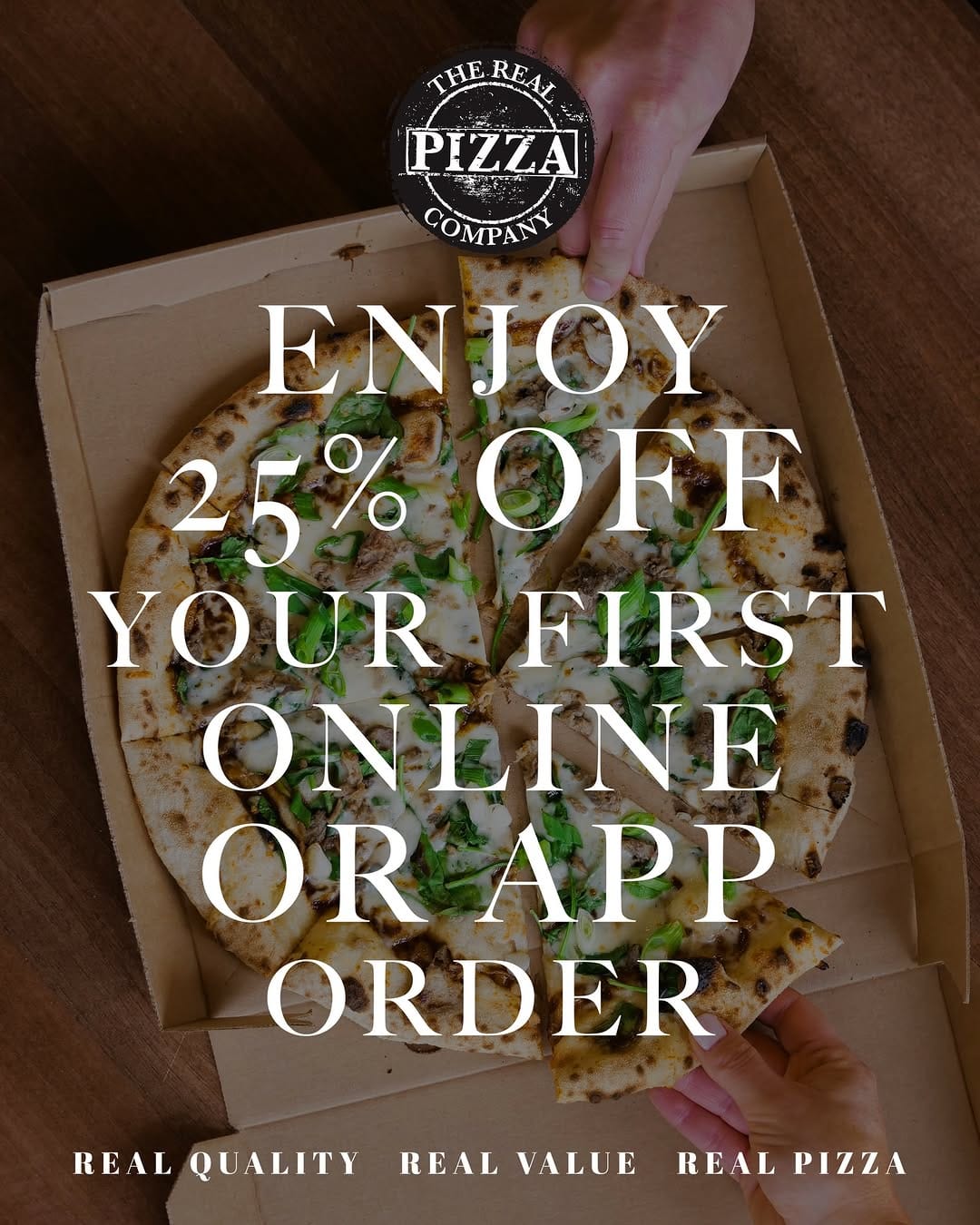 Post 10 by The Real Pizza Company on Instagram (carousel)