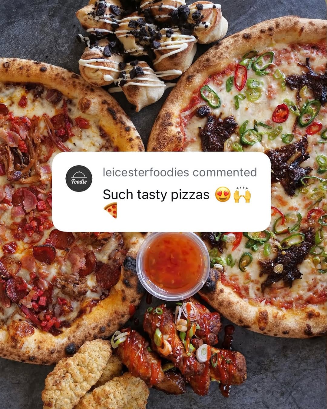 Post 3 by The Real Pizza Company on Instagram (image)