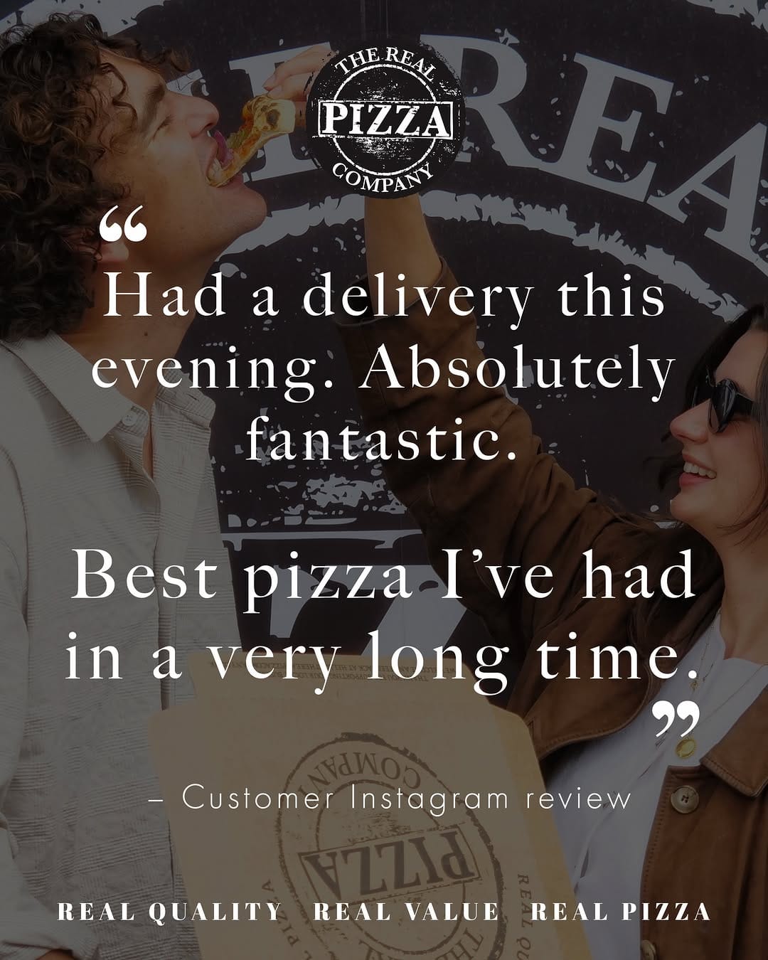 Post 7 by The Real Pizza Company on Instagram (carousel)