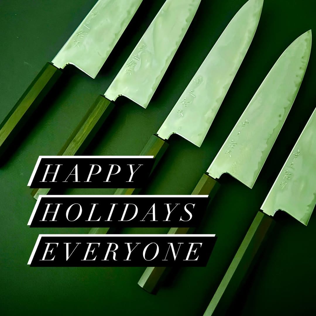 Post 7 by Tosho Knife Arts on Instagram (image)