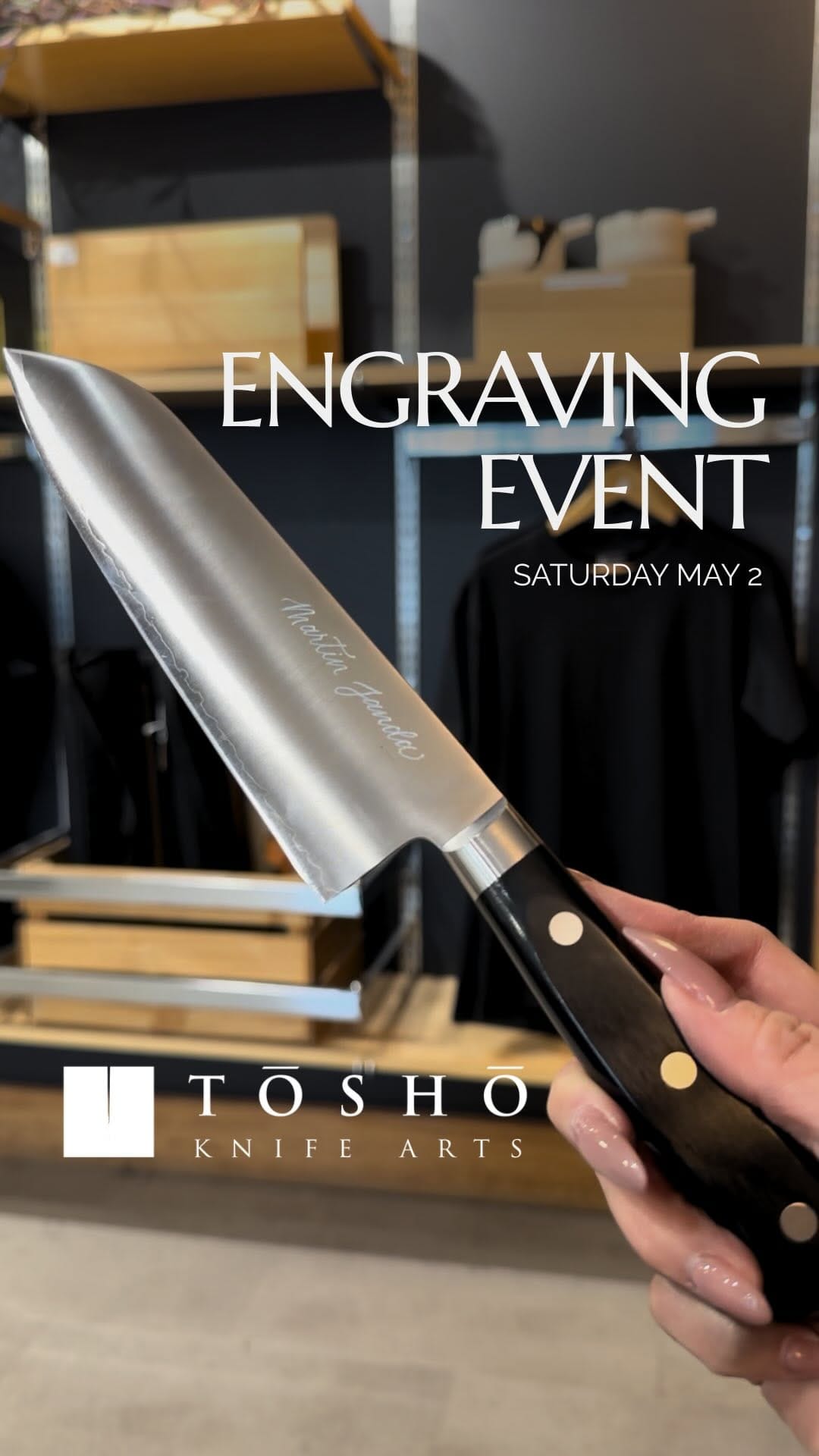 Post 1 by Tosho Knife Arts on Instagram (video)