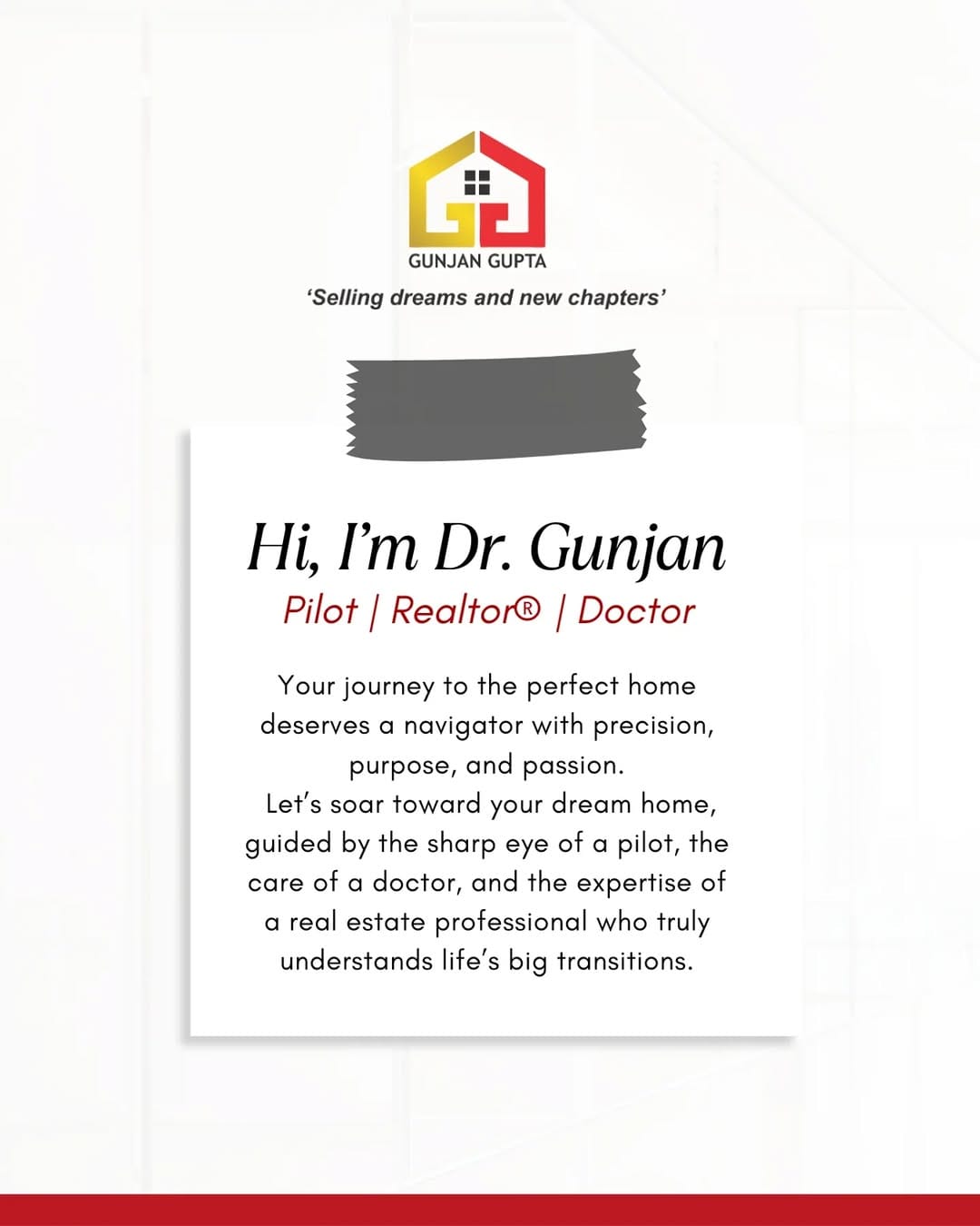 Post 9 by Dr. Gunjan Gupta ➡️ Realtor on Instagram (image)