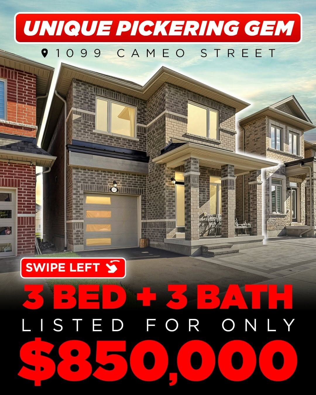 Post 10 by Hussein Kabani • Pickering Real Estate Agent on Instagram (carousel)