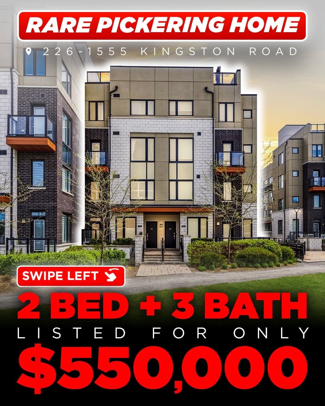 Post 4 by Hussein Kabani • Pickering Real Estate Agent on Instagram (carousel)