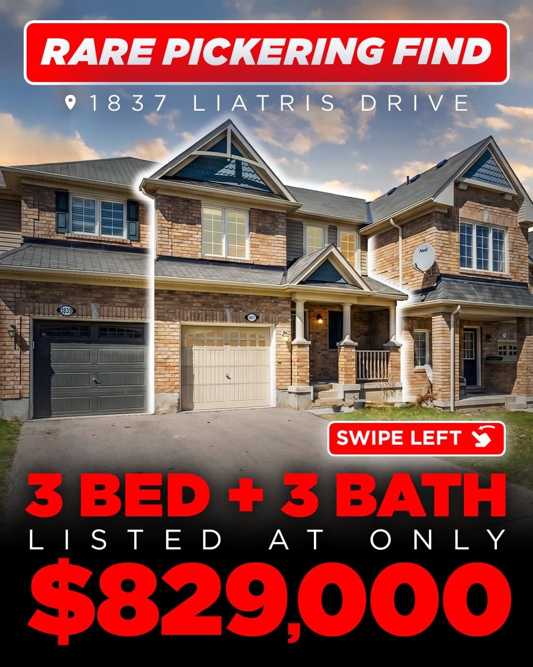 Post 8 by Hussein Kabani • Pickering Real Estate Agent on Instagram (carousel)