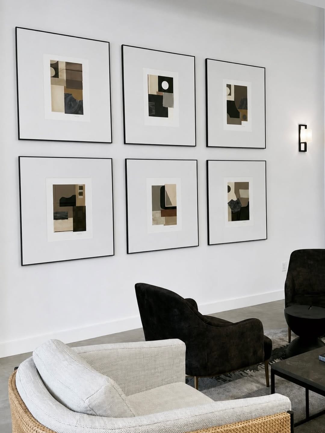 Post 2 by Art Framing Curation Gallery Walls-Tara Gavin on Instagram (carousel)