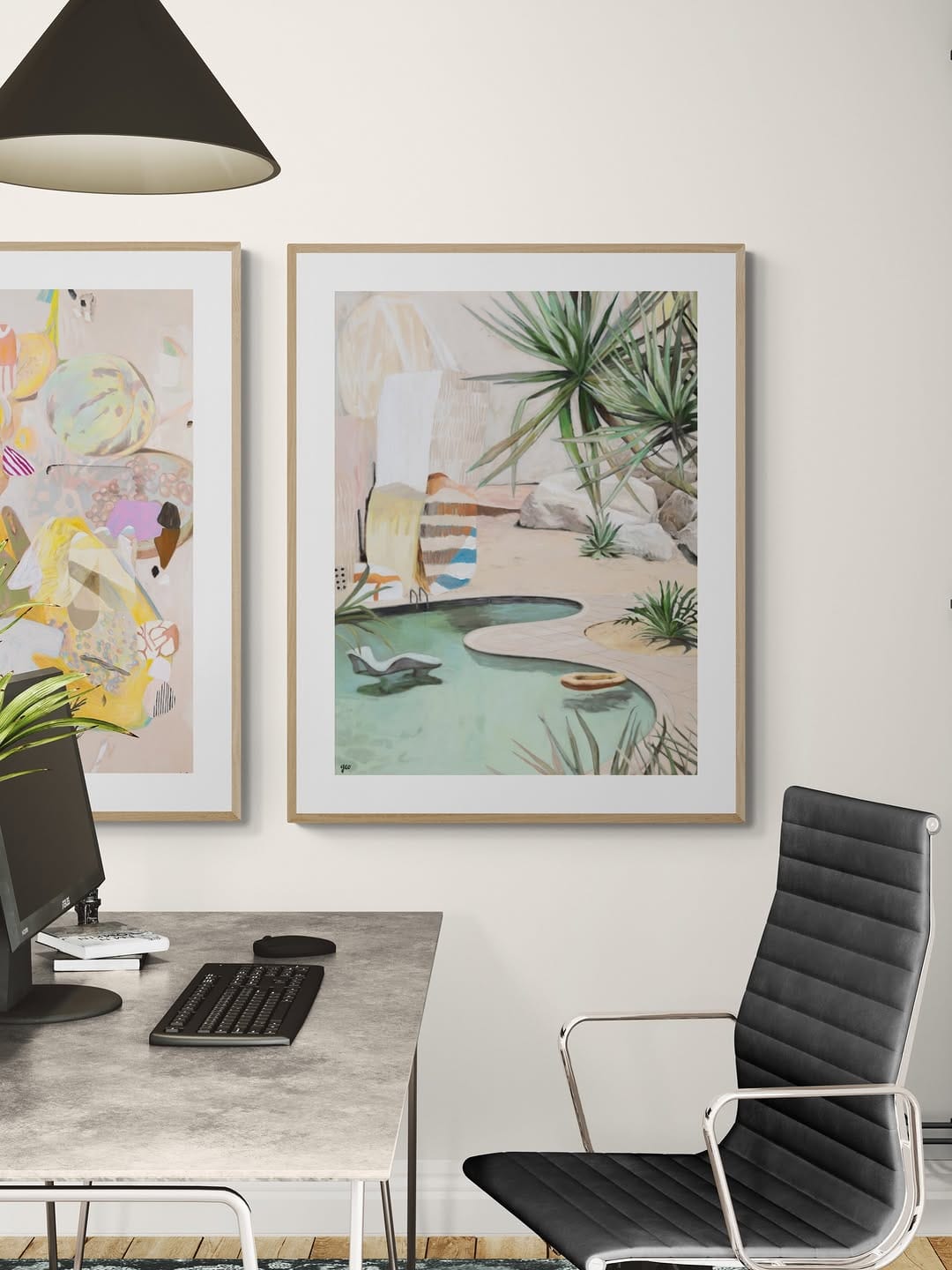 Post 7 by Art Framing Curation Gallery Walls-Tara Gavin on Instagram (carousel)