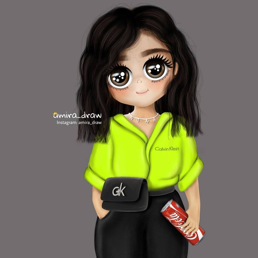 Post 5 by ❤️ amira_draw on Instagram (carousel)