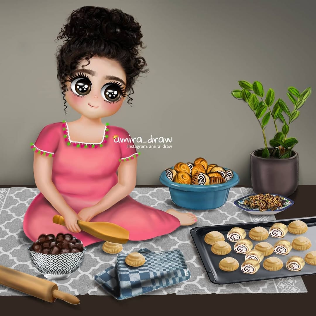 Post 6 by ❤️ amira_draw on Instagram (image)