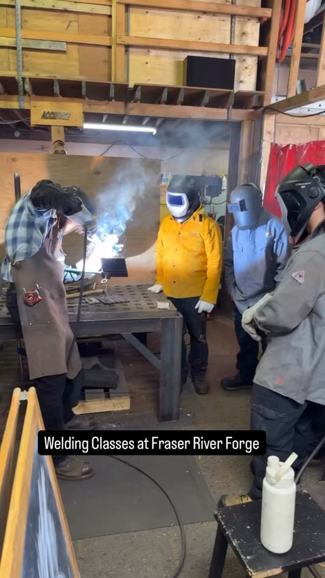 Post 1 by Fraser River Forge on Instagram (video)