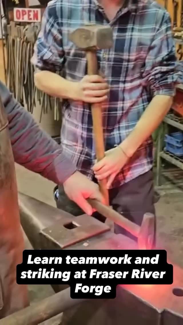 Post 9 by Fraser River Forge on Instagram (video)