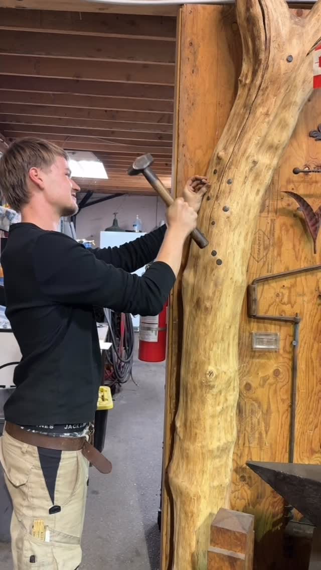 Post 10 by Fraser River Forge on Instagram (video)