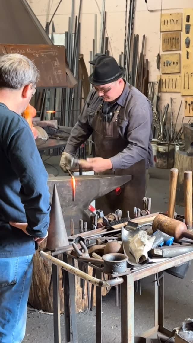 Post 7 by Fraser River Forge on Instagram (video)
