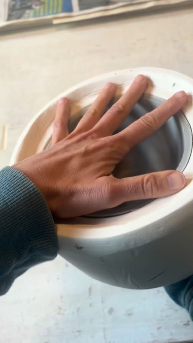 Post 3 by Rachael Kroeker Ceramics on Instagram (video)