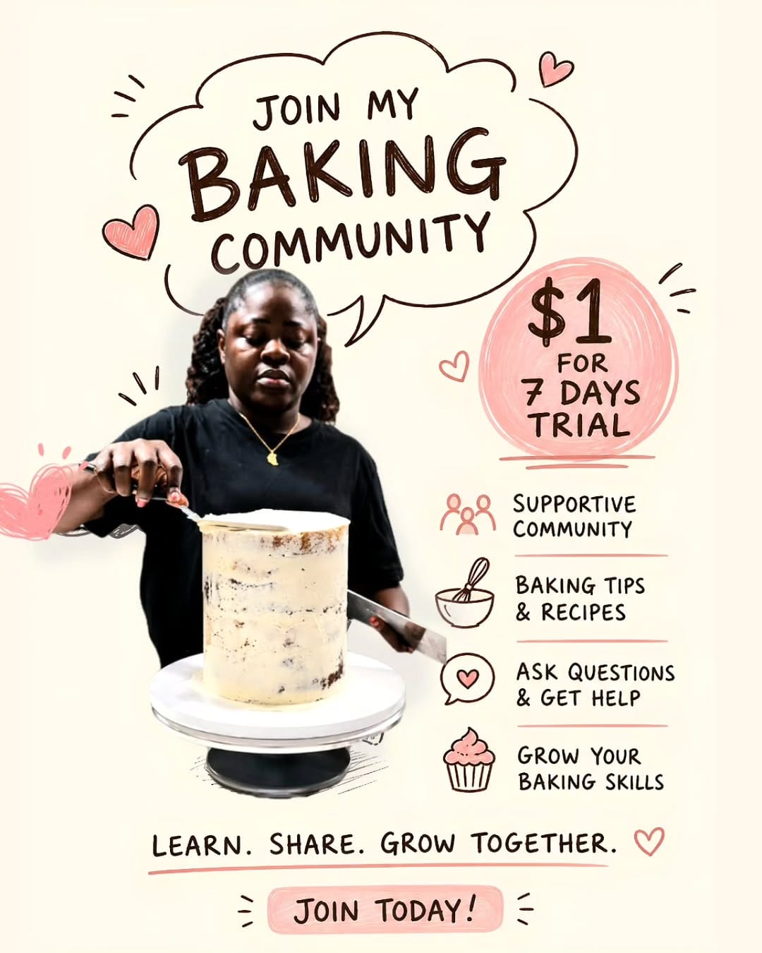 Post 4 by Lanike | Cake Business Tips + Home Bakery | Cakes in YMM 🇨🇦 on Instagram (image)