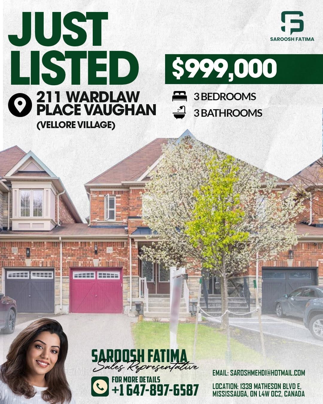 Post 6 by Realtor Saroosh Fatima on Instagram (image)