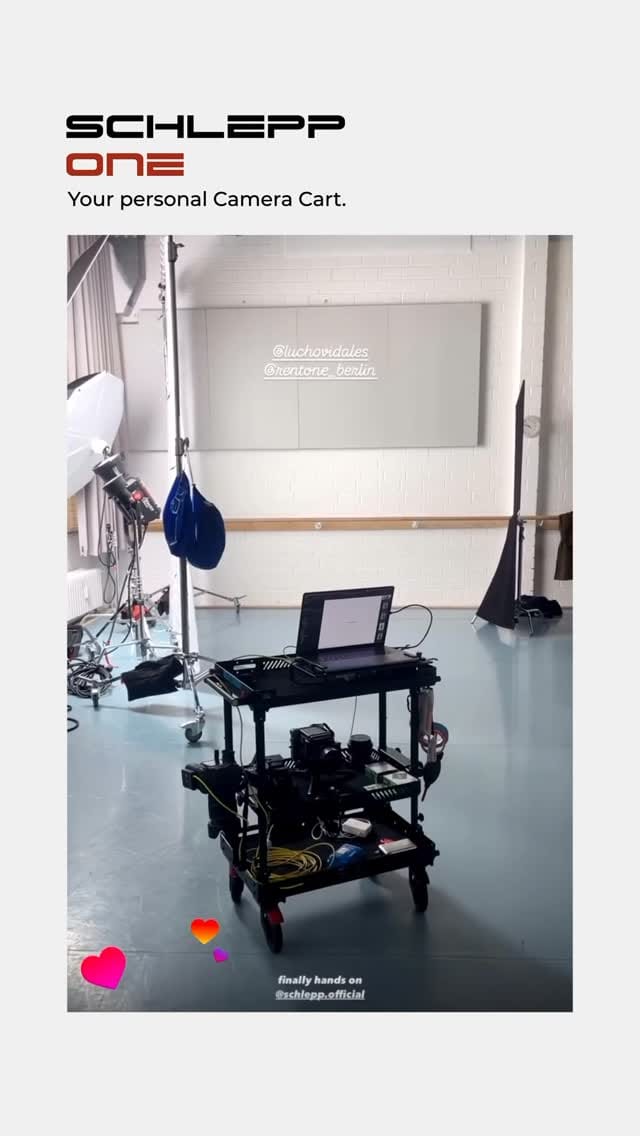 Post 5 by SCHLEPP Camera Carts on Instagram (video)