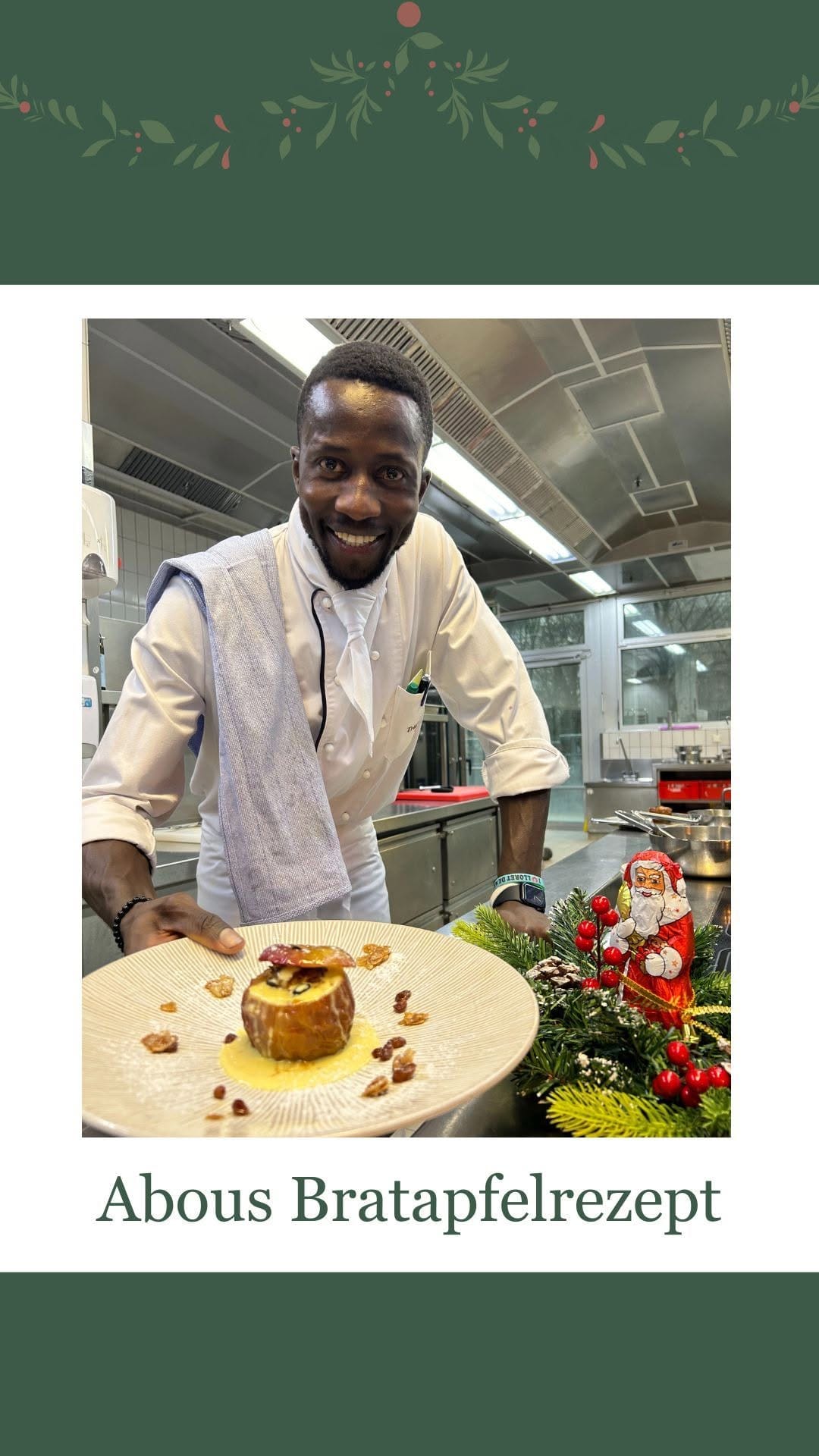Post 10 by The black Chef “Coach”| private account:  moreno_saho on Instagram (video)
