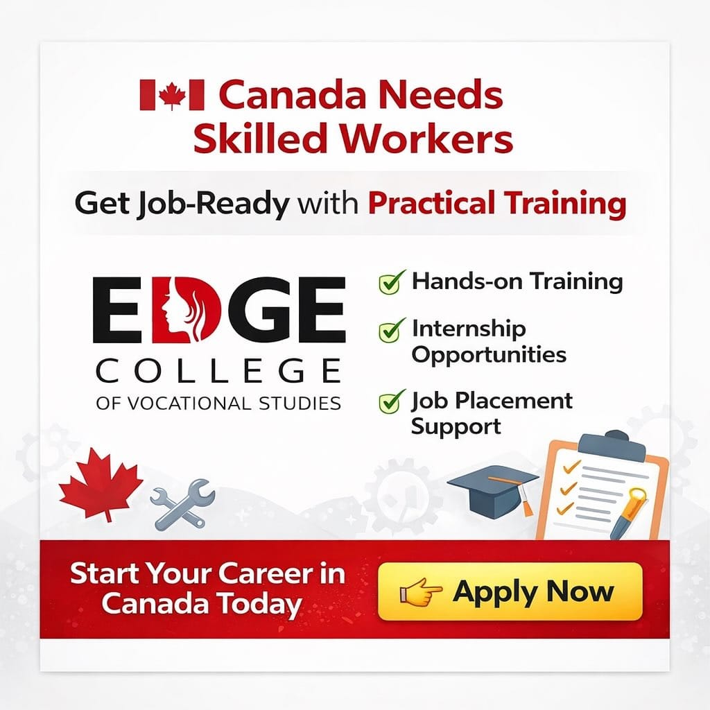 Post 9 by Edge College of Vocational Studies on Instagram (image)