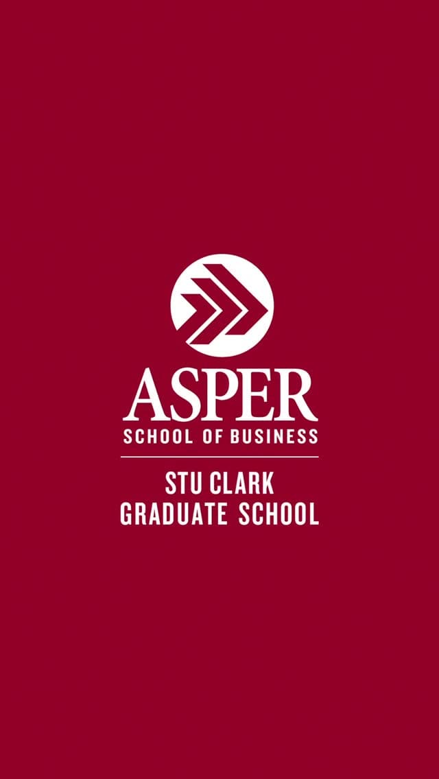Post 2 by I.H. Asper School of Business on Instagram (video)