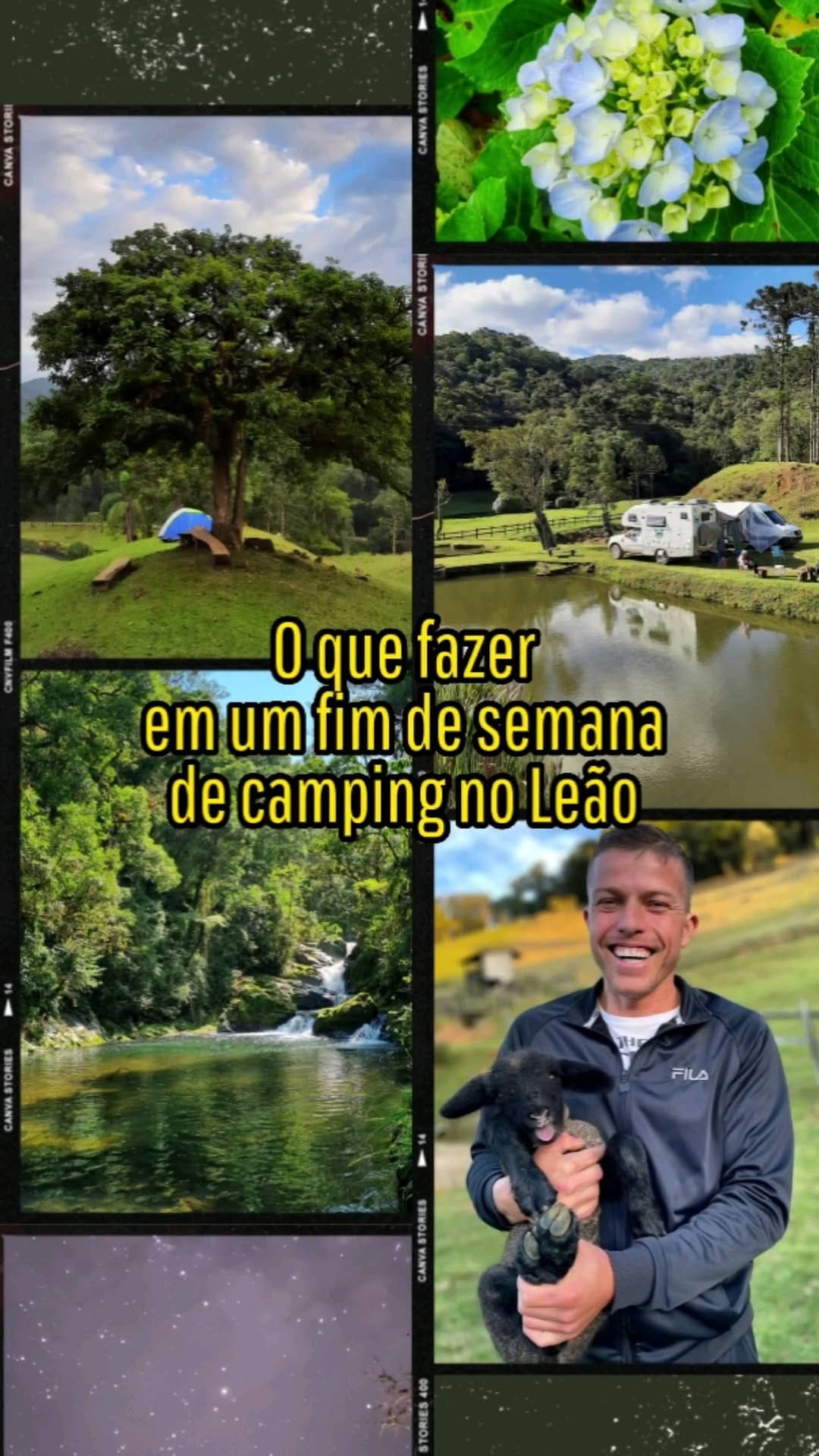 Post 9 by Chalés | Camping | Eventos ᨏ Jaraguá do Sul, SC on Instagram (video)
