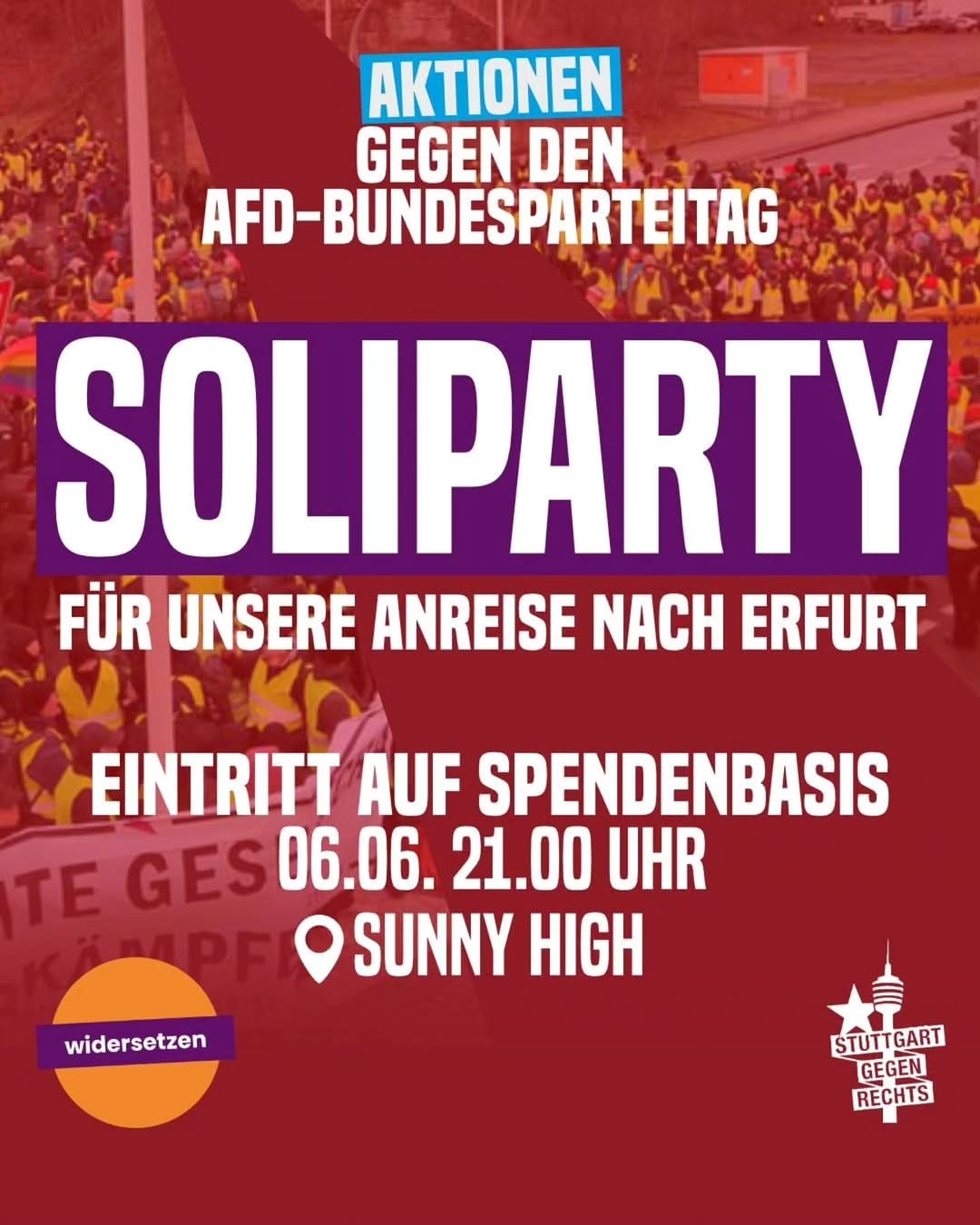 Post 1 by Stuttgart gegen Rechts on Instagram (image)