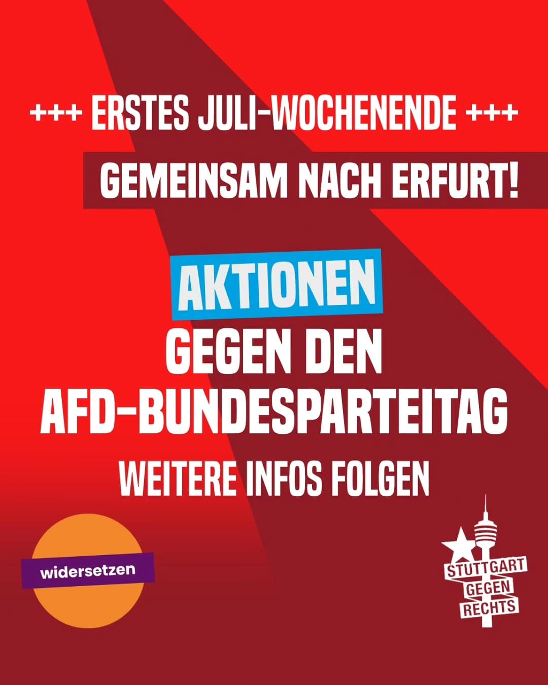 Post 5 by Stuttgart gegen Rechts on Instagram (image)