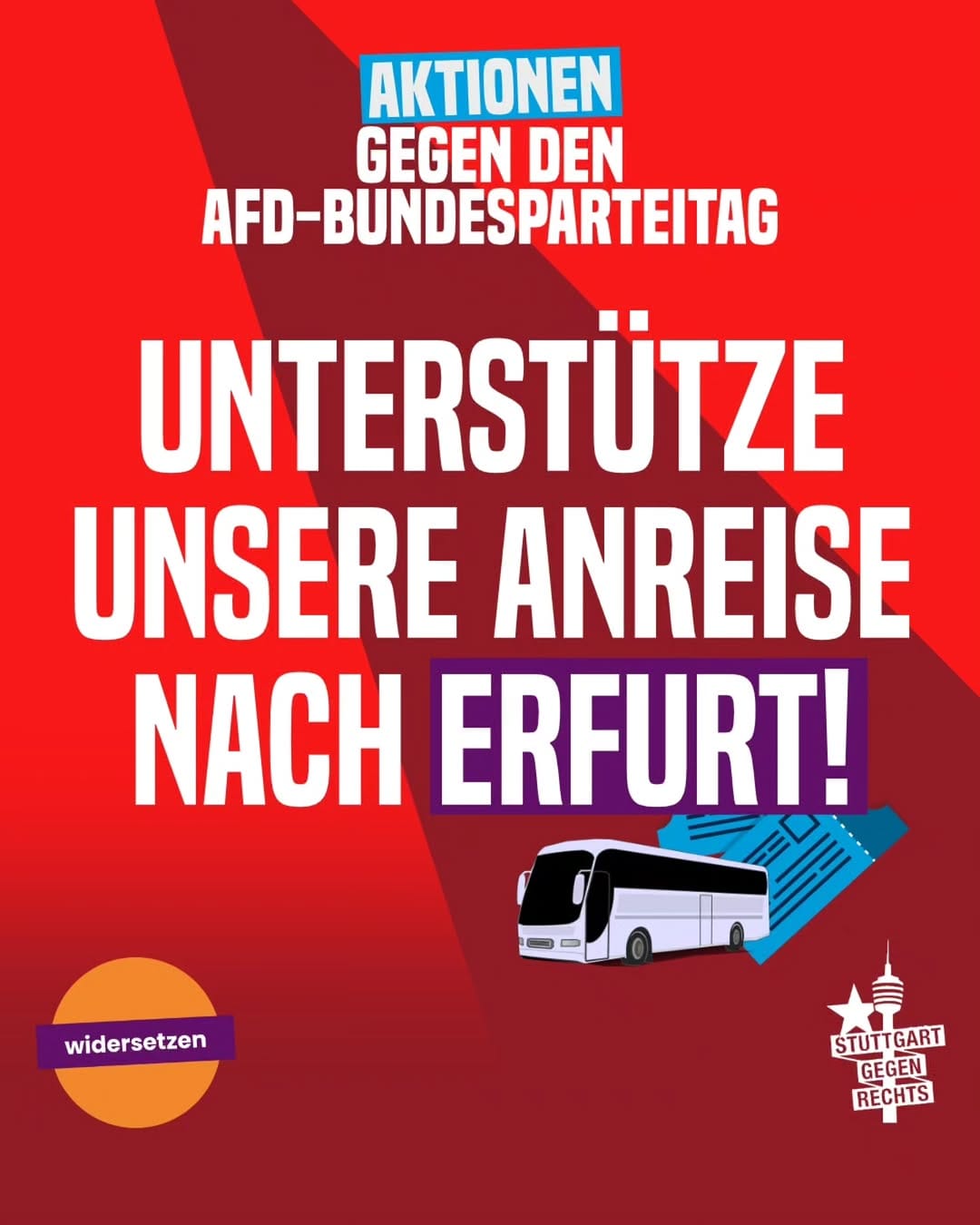 Post 4 by Stuttgart gegen Rechts on Instagram (image)