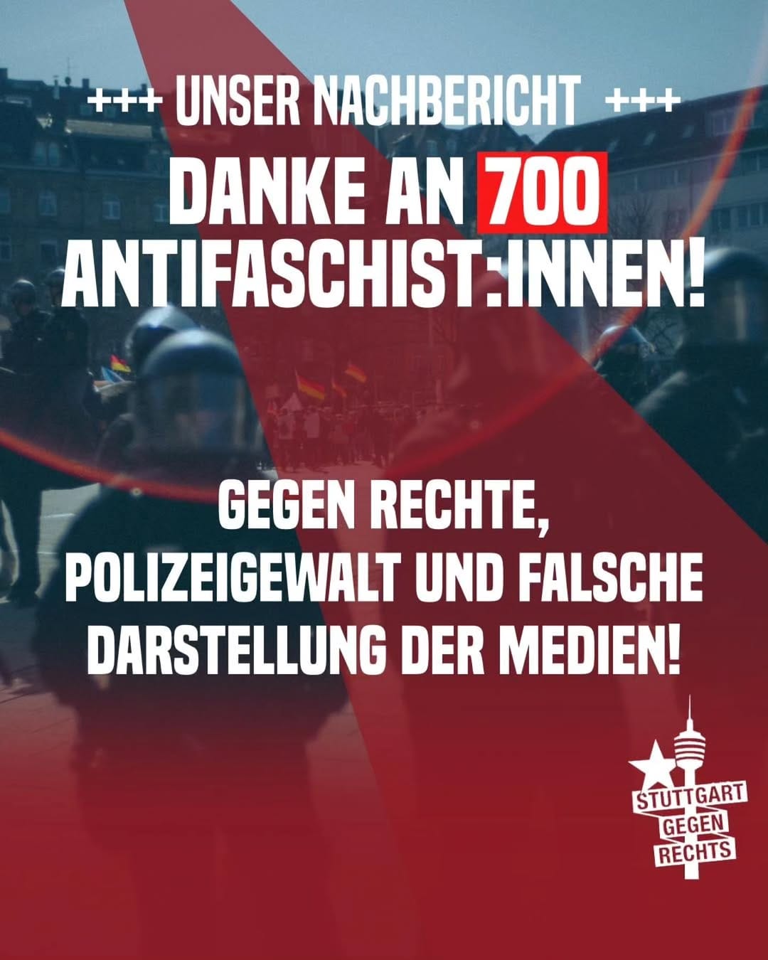 Post 9 by Stuttgart gegen Rechts on Instagram (image)