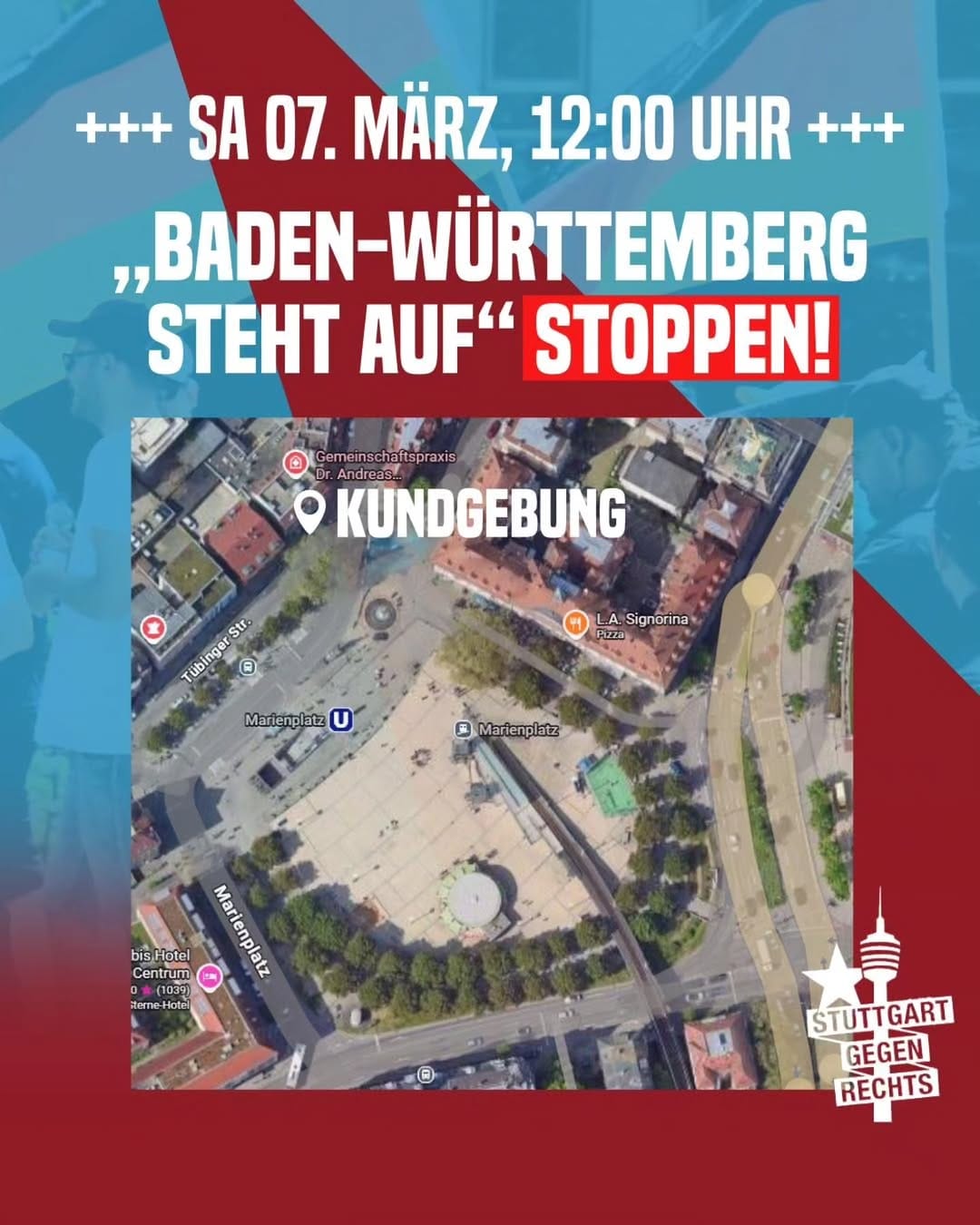 Post 10 by Stuttgart gegen Rechts on Instagram (image)