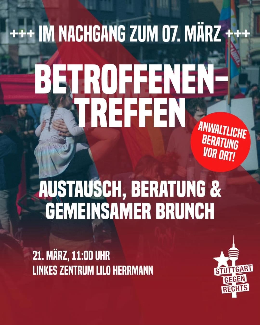 Post 6 by Stuttgart gegen Rechts on Instagram (image)