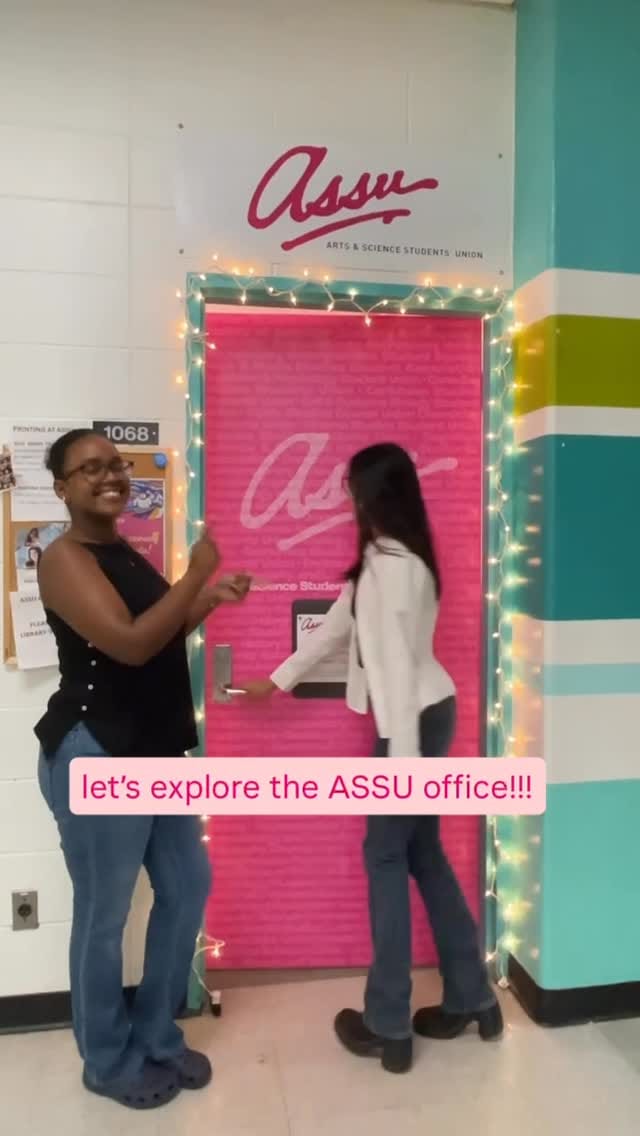 Post 10 by Arts & Science Students' Union on Instagram (video)