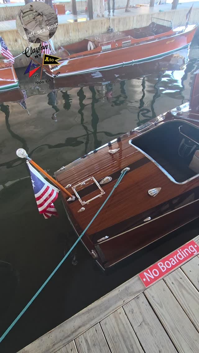 Post 8 by Antique Boat Museum on Instagram (video)