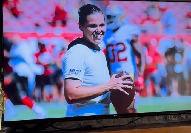 Post 6 by Katie Sowers on Instagram (video)