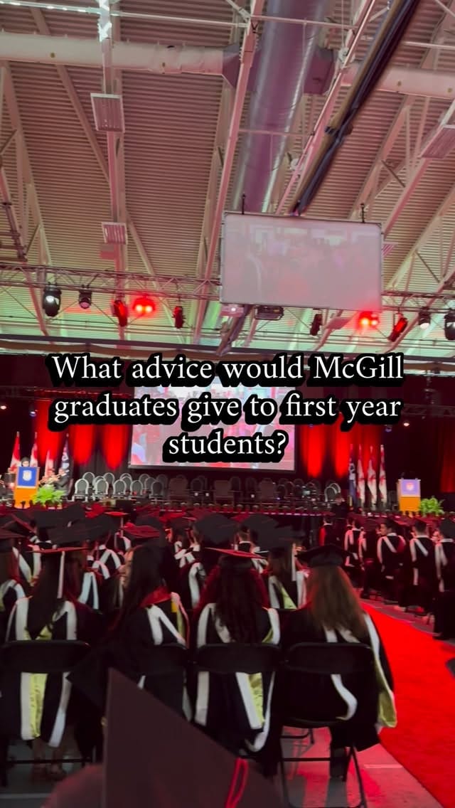 Post 1 by McGill Undergraduate Admissions on Instagram (video)