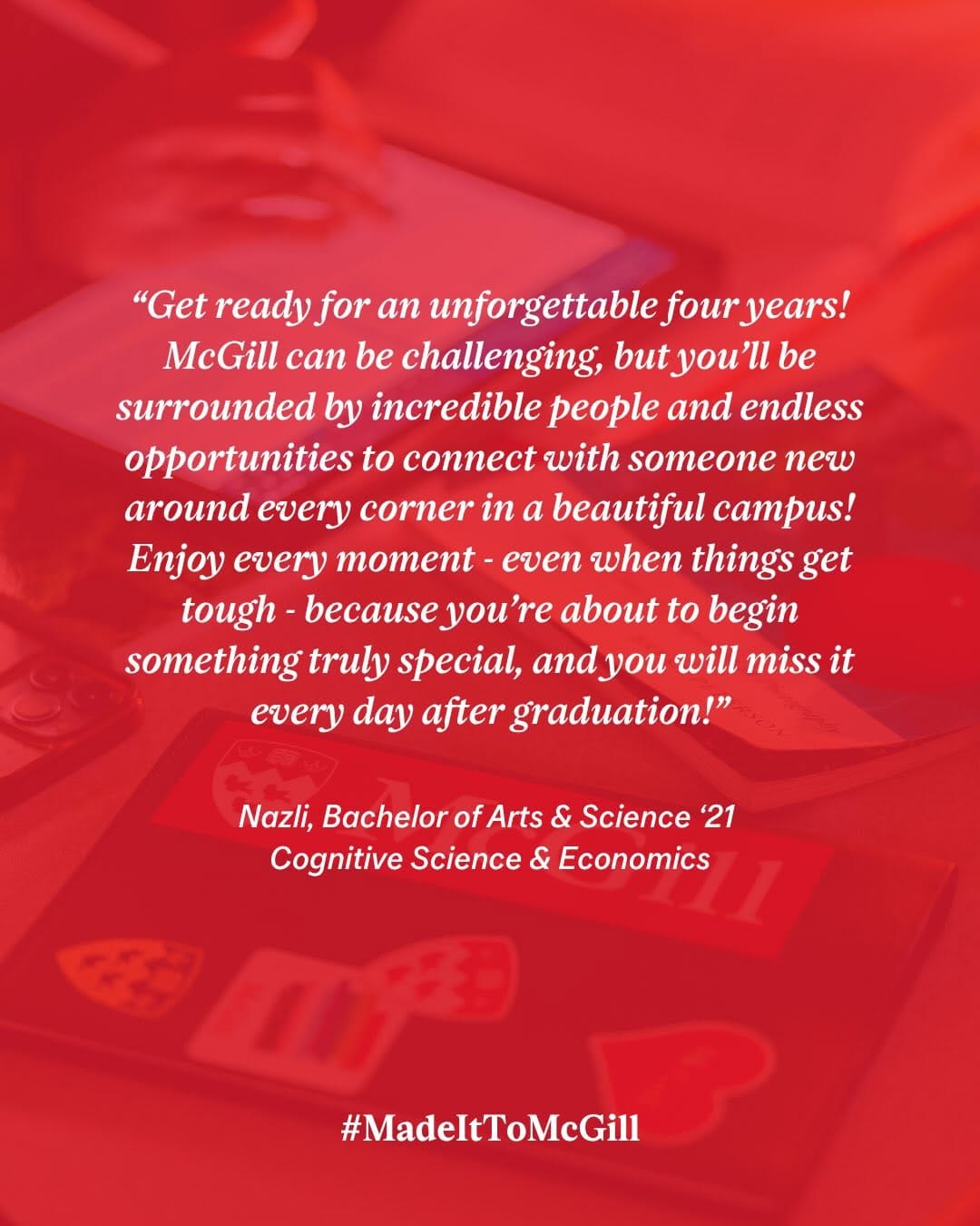Post 7 by McGill Undergraduate Admissions on Instagram (carousel)