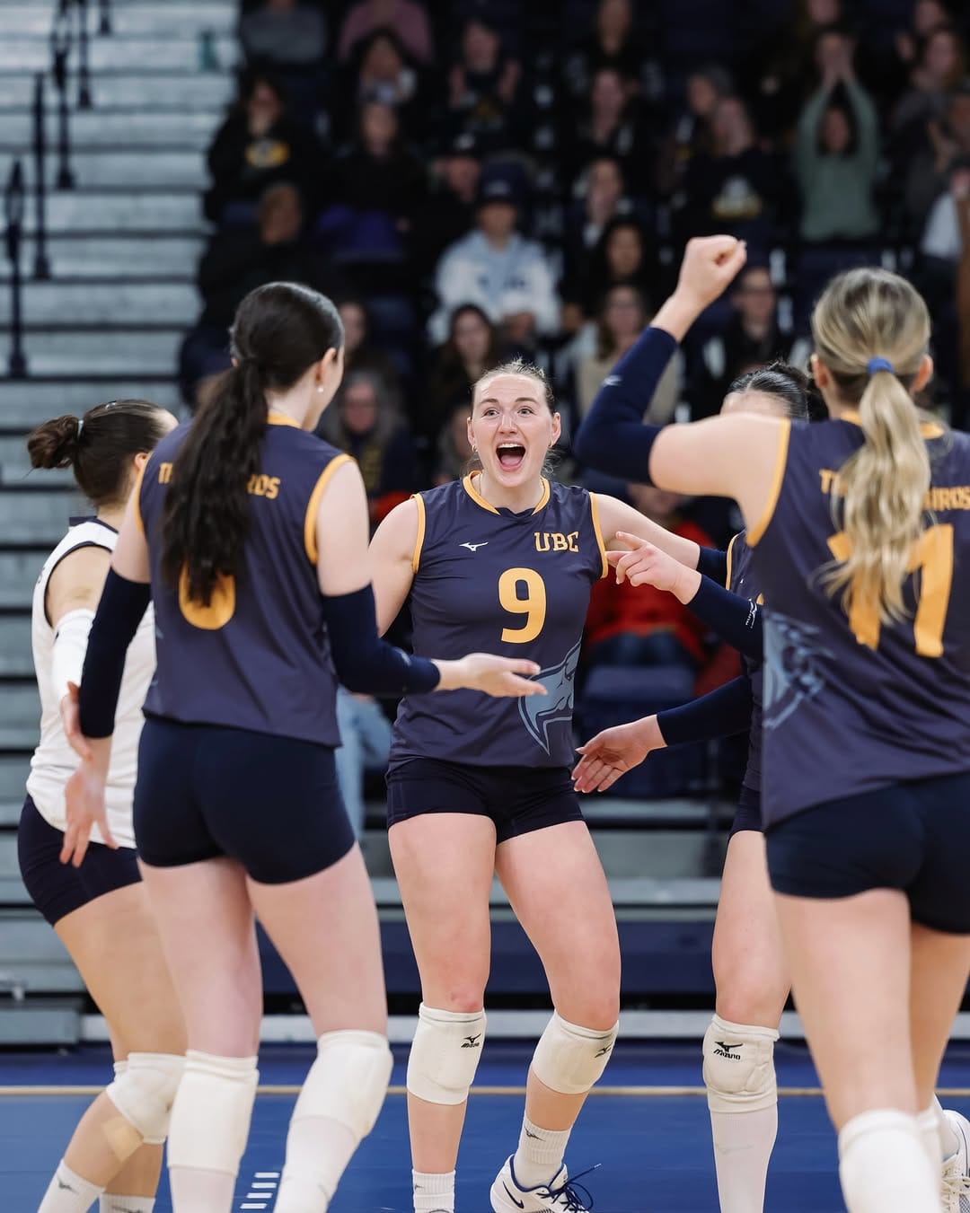 Post 9 by UBC Women's Volleyball on Instagram (carousel)
