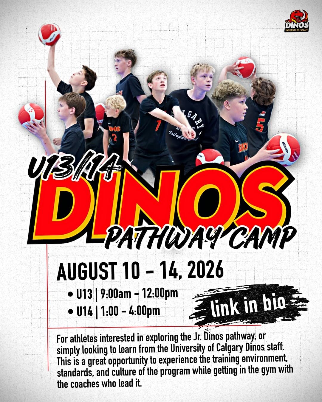 Post 3 by UCalgary Men's Volleyball 🏐 on Instagram (image)