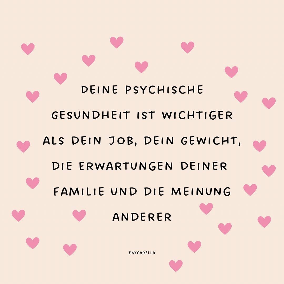 Post 10 by PSYCARELLA | Psychologie | Selbstliebe on Instagram (image)
