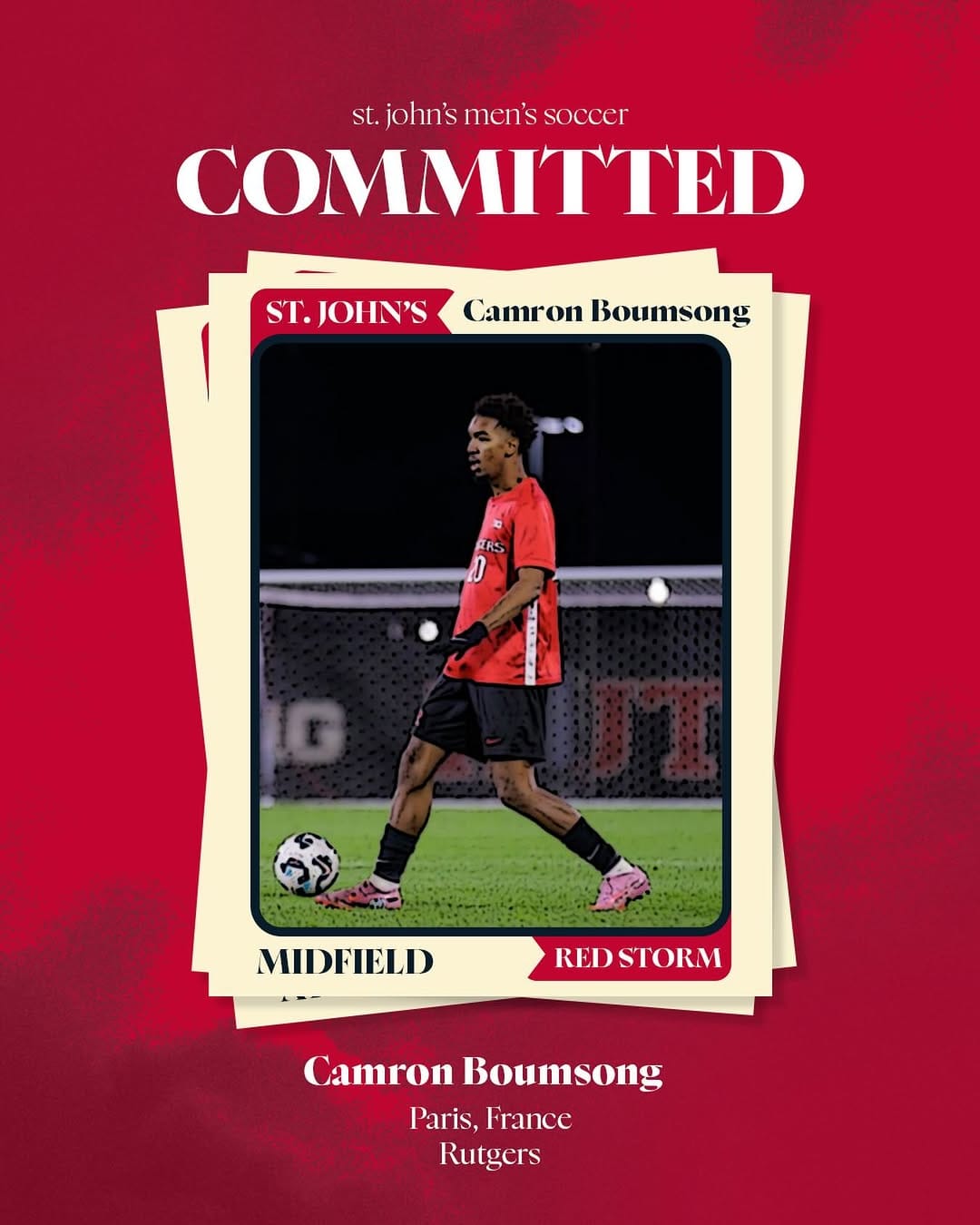Post 10 by St. John's Men's Soccer on Instagram (image)